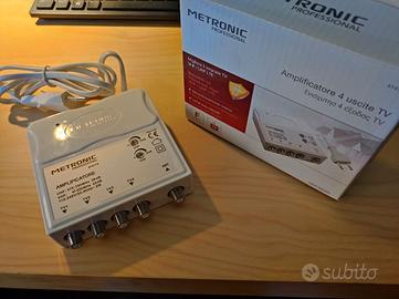 Metronic amplificatore antenna TV interna