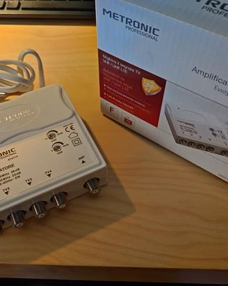 Metronic amplificatore antenna TV interna