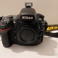 Macchina fotografica Nikon D800