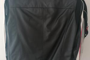 Giubbotto moto pelle