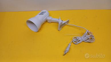 Lampada bianca con clip CAT Modello: IL 4950, orie