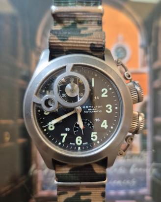 HAMILTON KHAKI NAVY FROGMAN AUTO CHRONO