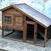 Casetta con recinto per galline - conigli