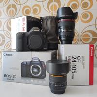 Canon EOS 5D Mk III + Lenti