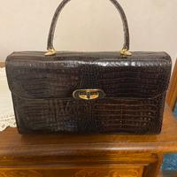 Borsa vera pelle coccodrillo
