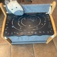 Panca con contenutore per bimbi