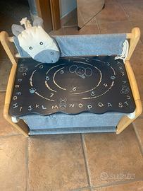 Panca con contenutore per bimbi