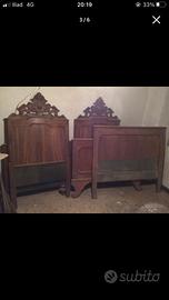 Antico Letto in Legno