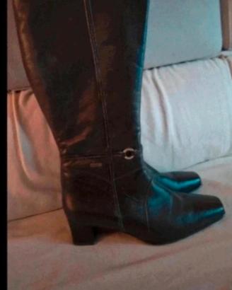 Stivali alti Ara pelle marrone mis 39 gore tex 