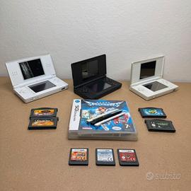 3 Nintendo Ds Lite + 4 Giochi Gameboy +4 Giochi ds