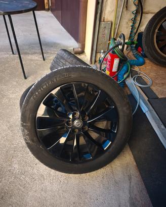 gomme e cerchi+ ruotino Opel mokka + kit crick e r