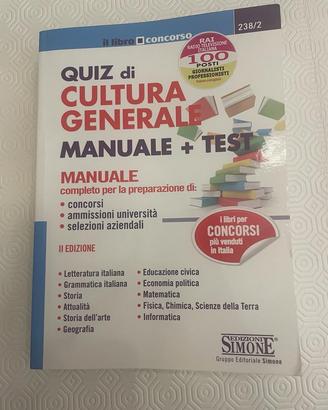 Quiz di cultura generale (manuale+test)