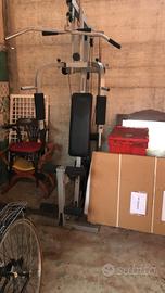 panca multifunzione palestra 