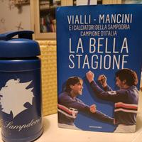 Libro e borraccia sampdoria