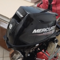 Mercuri 8cv gambo corto e gommone mercury
