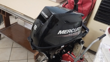 Mercuri 8cv gambo corto e gommone mercury
