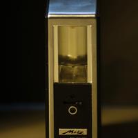 Flash vintage Metz 303b Mecablitz con custodia