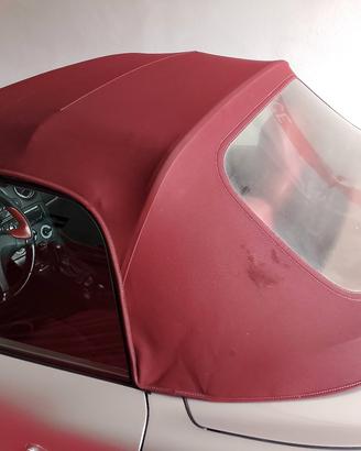capote in tela bordeaux Fiat Barchetta 