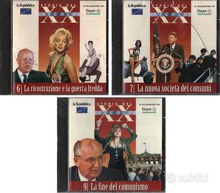 CD-ROM Storia del XX secolo - Sigillati CD 6,7,9.