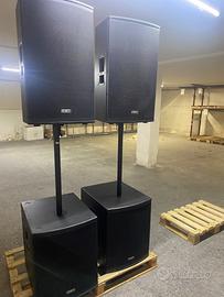 impianto audio FBT-X