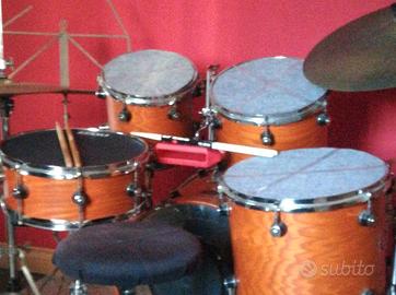 Batteria acustica, tamburo ash