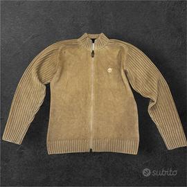 Maglione con zip timberland