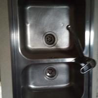 lavello,  doppio acciaio inox