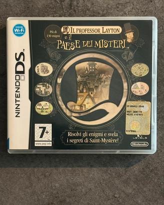 Professor Layton il Paese dei Misteri Nintendo DS
