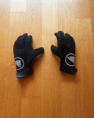 Guanti da bici invernali taglia 7-8 anni