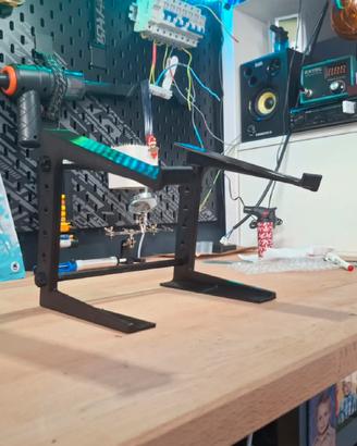 Supporto pc macbook console dj