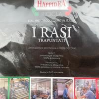 Trapuntino Singolo Happidea Raso di Puro Cotone
