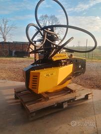 pinza forestale e motosega