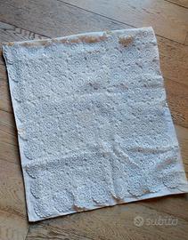 Copertina neonato vintage fatta a mano uncinetto 