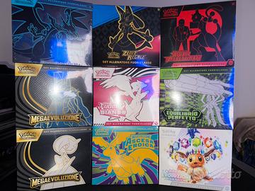 LOTTO POKEMON TCG SIGILLATI 13 PEZZI ITALIANO