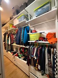 Struttura ikea ELVARLI cabina armadio