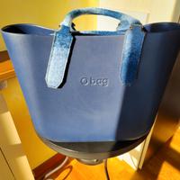 Borsa O bag blu