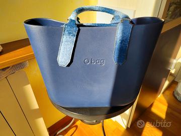 Borsa O bag blu