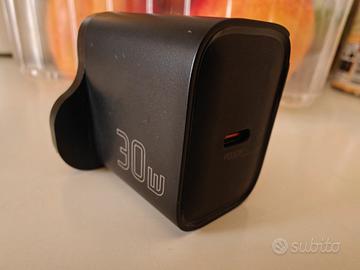 Caricatore rapido USB-C presa UK
