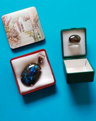 PARURE LABRADORITE