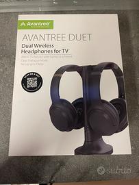 2 Cuffie wireless per TV Avantree Duet