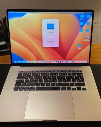 Macbook Pro 16" A2141, i7 2.6GHz, 512GB, 16GB RAM