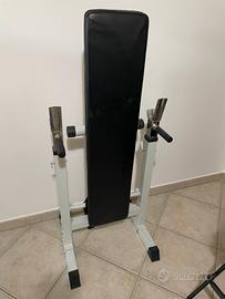 Panca palestra in casa richiudibile