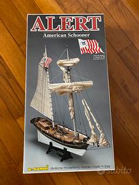 Kit di modellismo navale americano Alert Schooner