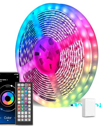 Strisce LED RGB  30M Bluetooth + app + telecomando