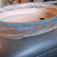 2 vasi da bonsai più un sottovaso 