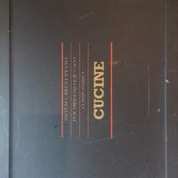 Valigetta vintage con sistema grafico per cucine