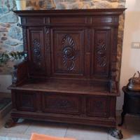 splendida cassapanca con ribaltina 