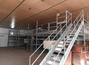 Soppalco industriale usato