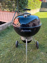 Weber E-5730 Barbecue Antracite Nero e Argento