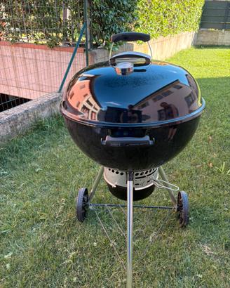 Weber E-5730 Barbecue Antracite Nero e Argento